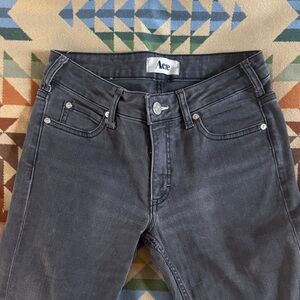 Acne Women's Charcoal Skinny Jeans